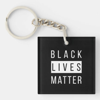 Black Lives Matter SQ Sleutelhanger