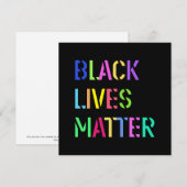 Black Lives Matter Stencil 01 Editable Color (Voorkant / Achterkant)