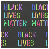 Black Lives Matter Stencil 01 Editable Stof (Close Up)