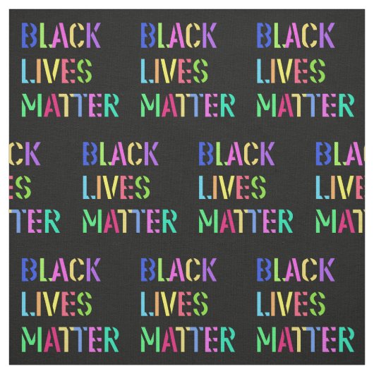 Black Lives Matter Stencil 01 Editable Stof (Swatch)