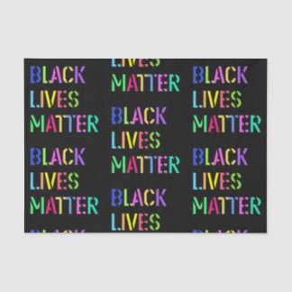 Black Lives Matter Stencil 01 Multi Sizes & Styles Tissuepapier