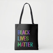 Black Lives Matter Stencil 01 Multi Sizes & Styles Tote Bag (Voorkant)