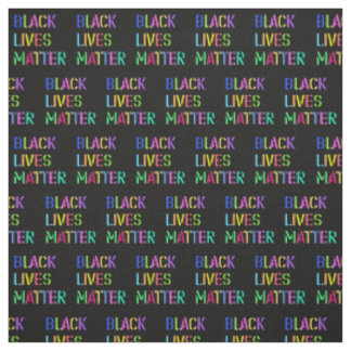 Black Lives Matter Stencil 01 Small Pattern Stof