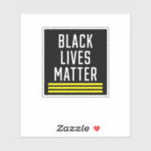 Black Lives Matter Sticker (Vel)