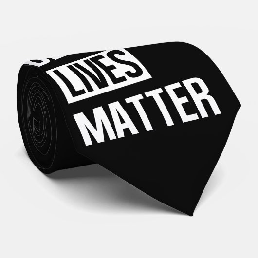 Black Lives Matter Stropdas (Opgerold)