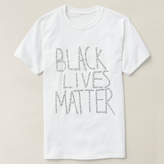 Black Lives Matter t-shirt (Design voorkant)