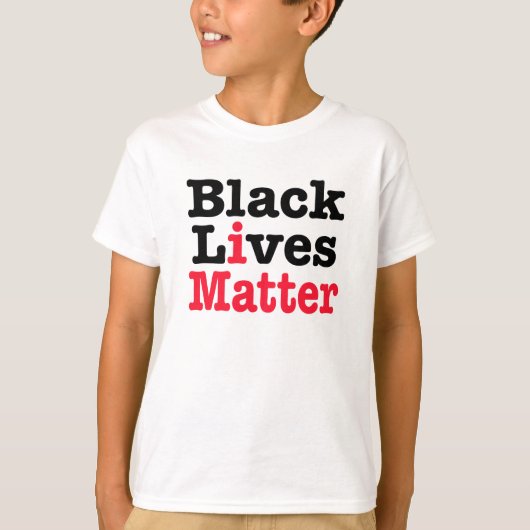 Black Lives Matter T-shirt (Voorkant)