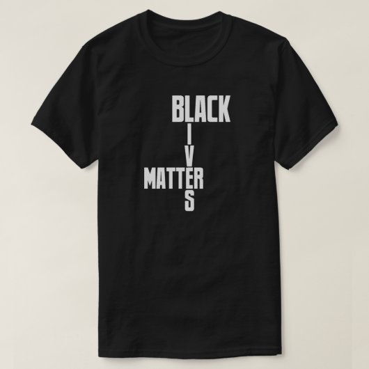 Black Lives Matter T-Shirt (Design voorkant)