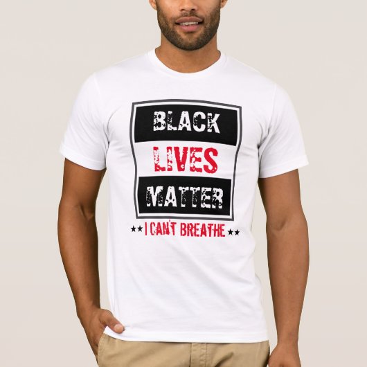 Black Lives Matter T-shirt (Voorkant)