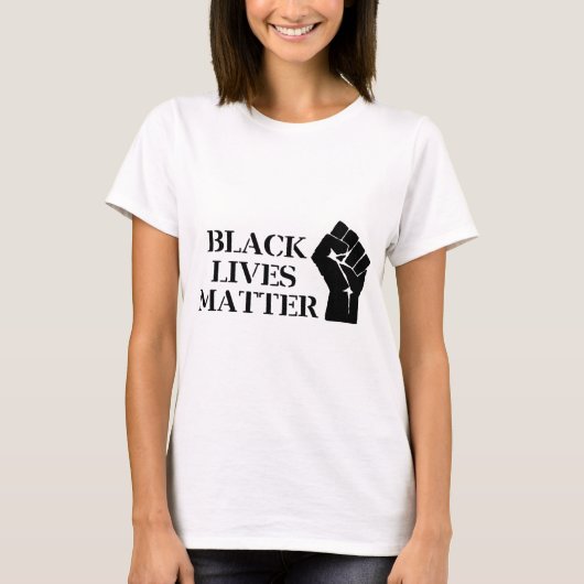 Black Lives Matter T-shirt (Voorkant)
