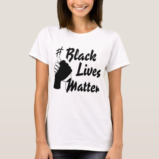 #Black Lives Matter T-shirt (Voorkant)