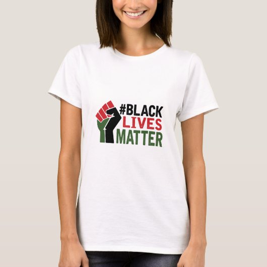 #Black Lives Matter T-shirt (Voorkant)