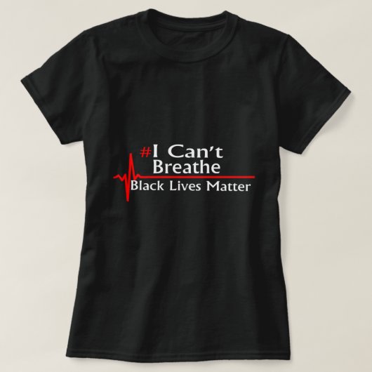 Black Lives Matter T-shirt (Design voorkant)
