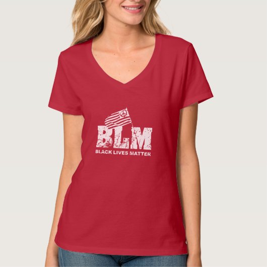 Black Lives Matter T-shirt (Voorkant)