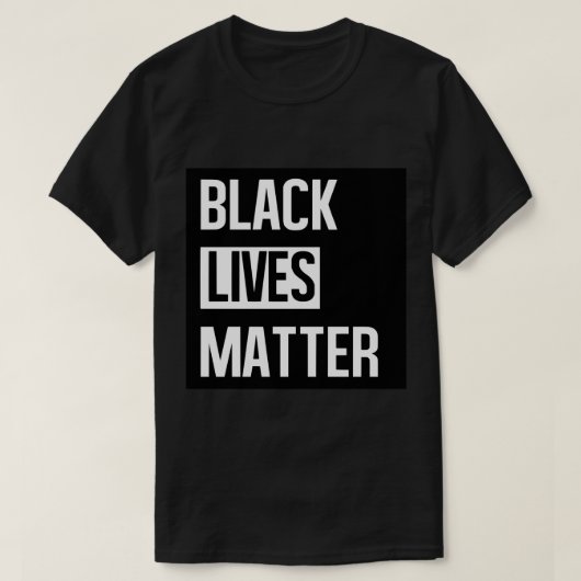 Black Lives Matter T-shirt (Design voorkant)