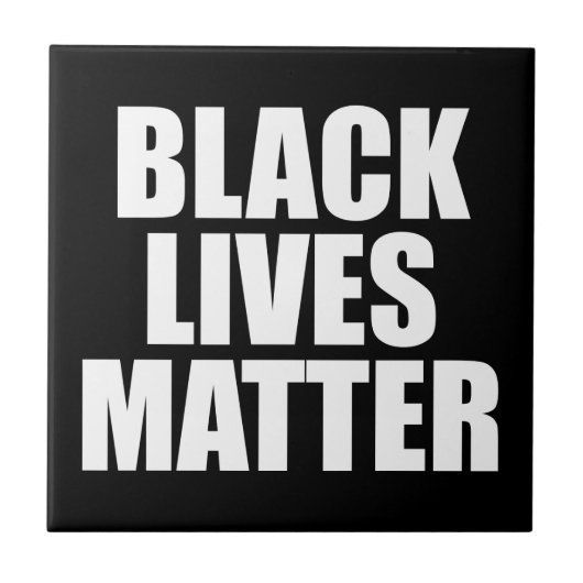 Black Lives Matter Tegeltje (Voorkant)