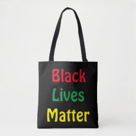Black Lives Matter Tegen Racisme Tote Bag