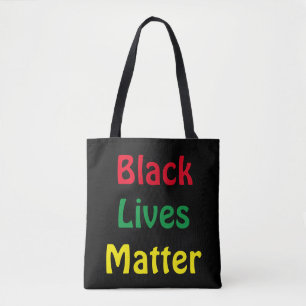 Black Lives Matter Tegen Racisme Tote Bag