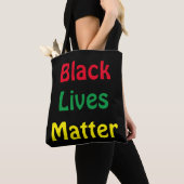 Black Lives Matter Tegen Racisme Tote Bag (Dichtbij)