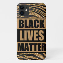 Black Lives Matter Tiger Stripe iPhone/iPad case