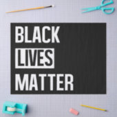 Black Lives Matter Tissuepapier (Craft)
