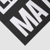 Black Lives Matter Tissuepapier (Detail)