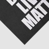 Black Lives Matter Tissuepapier (Detail)