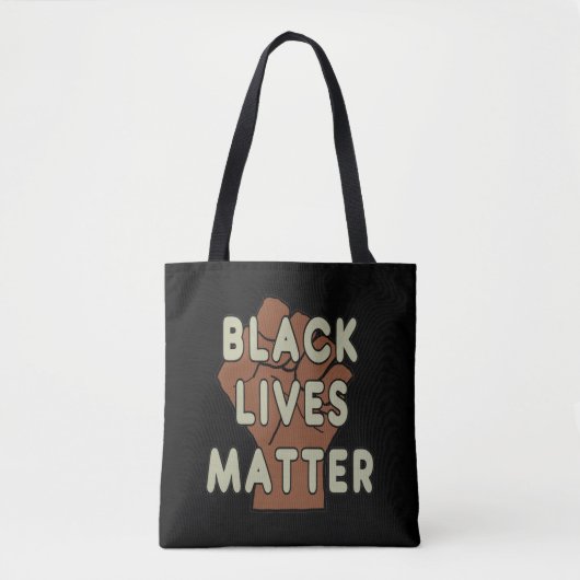 Black Lives Matter Tote Bag (Voorkant)