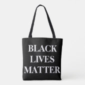 Black Lives Matter Tote Bag (Achterkant)