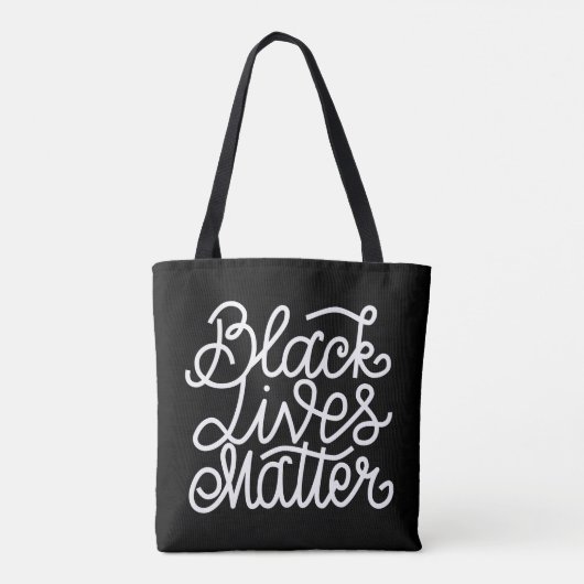 Black Lives Matter Tote Bag (Achterkant)