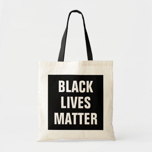 Black Lives Matter Tote Bag (Voorkant)