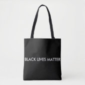 Black Lives Matter Totebag, BLM Tote Bag (Voorkant)