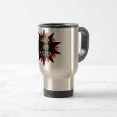 Black Lives Matter Travel Mug Reisbeker (Voorkant rechts)