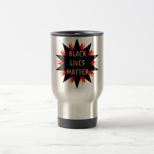 Black Lives Matter Travel Mug Reisbeker (Center)