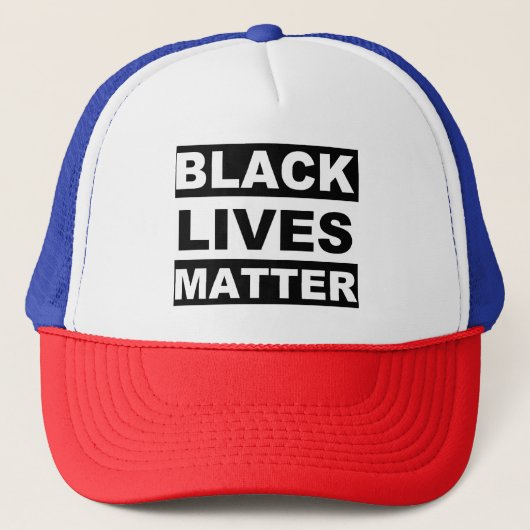 Black Lives Matter Trucker Hut Trucker Pet (Voorkant)