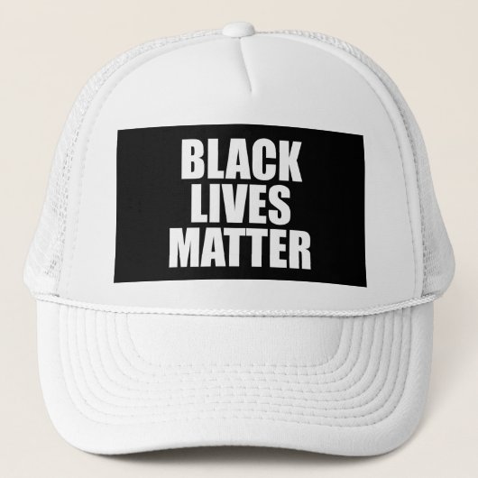 Black Lives Matter Trucker Pet (Voorkant)