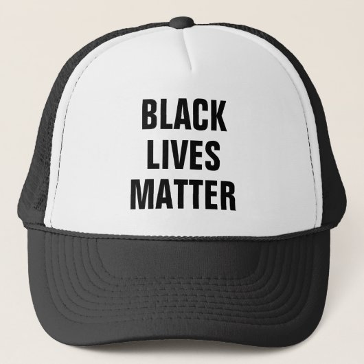Black Lives Matter Trucker Pet (Voorkant)