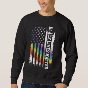 Black Lives Matter Verenigde Staten Regenboog Amer Trui