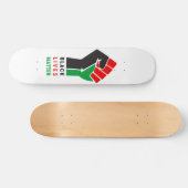 Black Lives Matter verhoogd eerste symbool Afrikaa Persoonlijk Skateboard (Horizontaal)