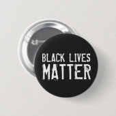 Black Lives Matter - Verpletterd Ronde Button 5,7 Cm (Voorkant /achterkant)