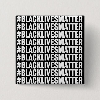 Black Lives Matter Vierkante Button 5,1 Cm