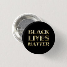 Black Lives Matter zwart goud moderne typografie