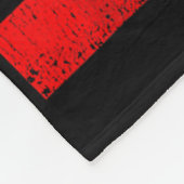 Black Lives Probleem Meer Dan Witte Gevoelens Chec Fleece Deken (Hoek)