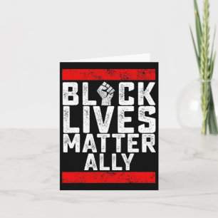 Black Lives Problem Ally Kaart