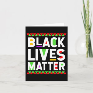 Black Lives Problem Black Geschiedenis Maand Kaart