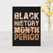 Black Lives Problem - Coole zwarte geschiedenis ma Kaart (Gele Bloem)