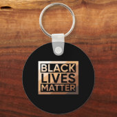 Black Lives Problem - Melanin Shades Blm Mannen Vr Sleutelhanger (Voorkant)