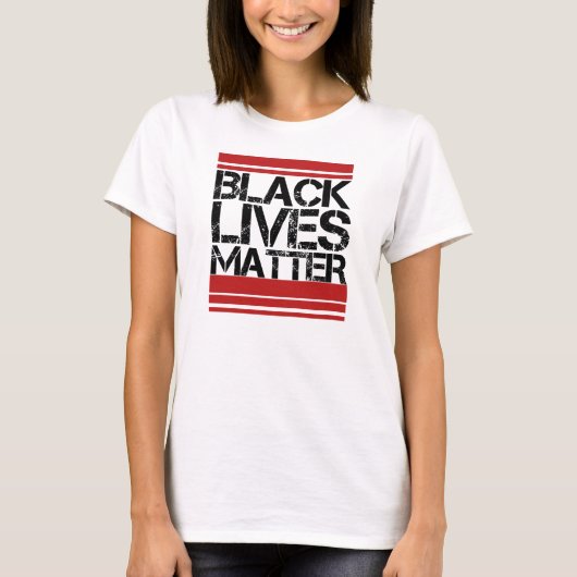 Black Lives T-shirt (Voorkant)