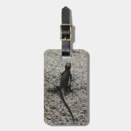 Black Lizard Bagagelabel (Voorkant verticaal)