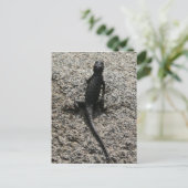 Black Lizard Briefkaart (Staand voorkant)